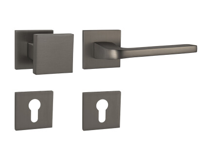 Okov za vrata MP - VIVA - HR SQ6 (T - Titanium)