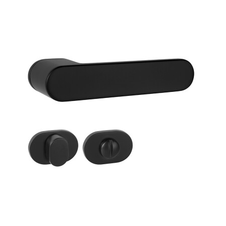 Okov za vrata MP - IMPRESSA - OR (BS - Black mat)