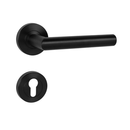 Okov za vrata MP - FAVORIT - RS (BS PVD - crni mat PVD)