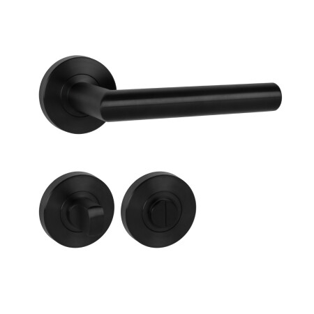 Okov za vrata MP - FAVORIT - RS (BS PVD - crni mat PVD)