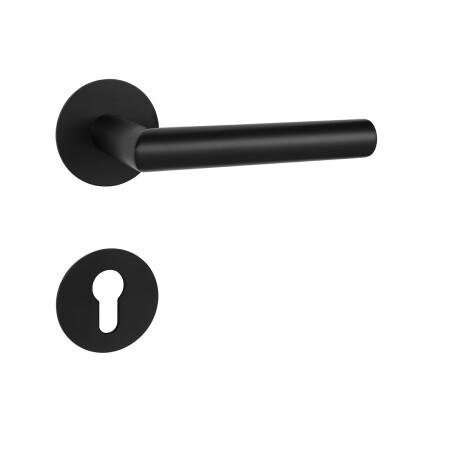 Okov za vrata MP - FAVORIT 22 - R 3SM (BS - Black mat)