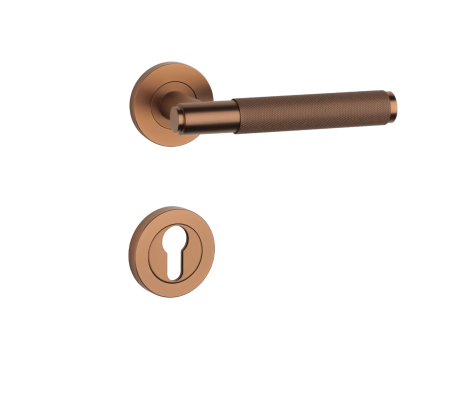 Okov za vrata MP SH - OVALNI - R 1741 PRO 8 MM (CUM PVD - Mat bakreni PVD)