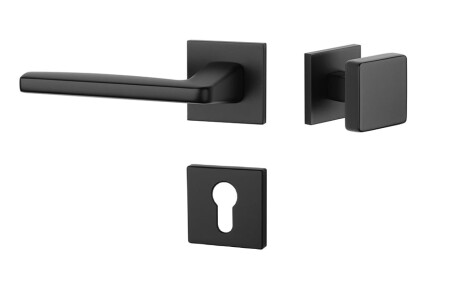 Okov za vrata MP ERBA - HR 7S (BS - mat crna)