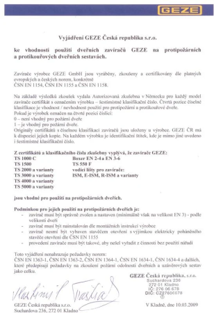 Samozatvarajući uređaj s kliznom šinom MP GZ - TS 3000 (ANT - Antracit)