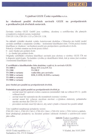 Samozatvarajući uređaj s kliznom šinom MP GZ - TS 3000 (smeđi)