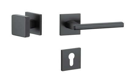 Okov za vrata MP Pyrola - HR 7S (BS - mat crna)