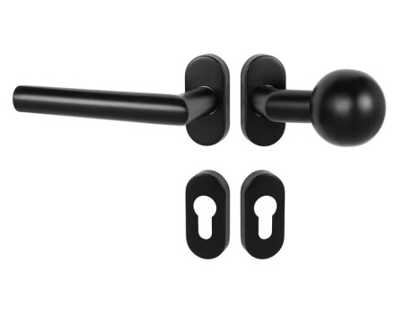 Okov za vrata MP Favorit - UOR (MAT CRNA)