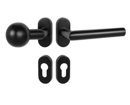 Okov za vrata MP Favorit - UOR (MAT CRNA)