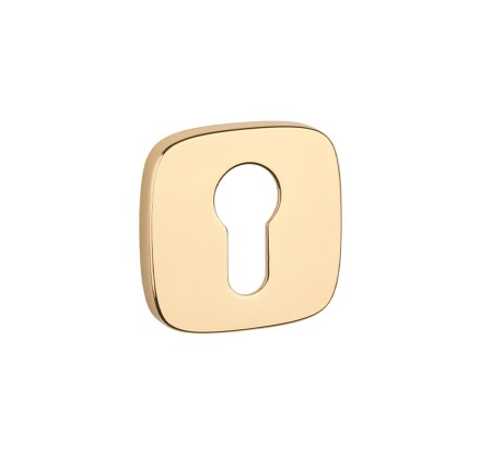 Rozeta za vrata MP AS - QR 7S (OLV - Polirani lakirani mesing)