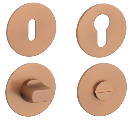 Rozeta za vrata MP SH - R 3SM (CUM PVD - mat bakreni PVD)