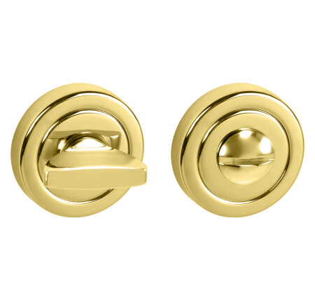 Rozeta za vrata MP TI - R split (OLV - Polirani lakirani mesing)