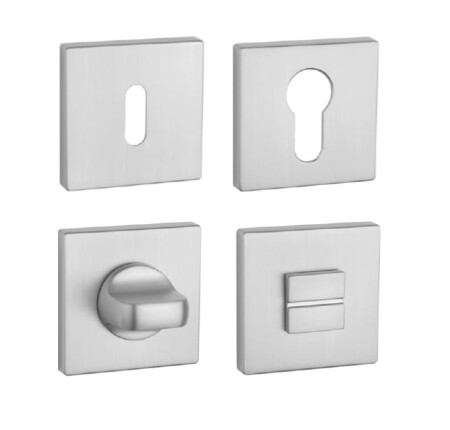 Rozeta za vrata MP AS - HR 5S (OCS - Brušeni krom)