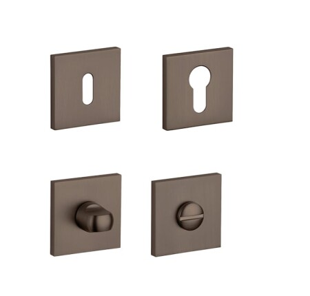 Rozeta za vrata MP - HR 7S (HNM - Smeđa mat)