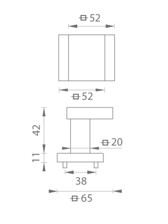 Kvaka MP TI - HR 1924Q (BS - Crna mat)