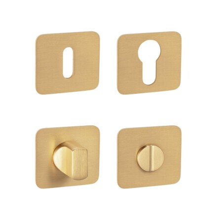 Rozeta za vrata za MP GK - ONE - HR ručku (OLS - Brušeni mesing)