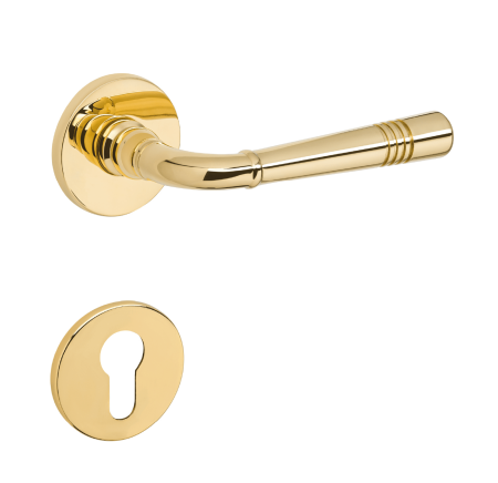 Okov za vrata MP TI - DIADEM - R 4009 5S (OLV - Polirani lakirani mesing)