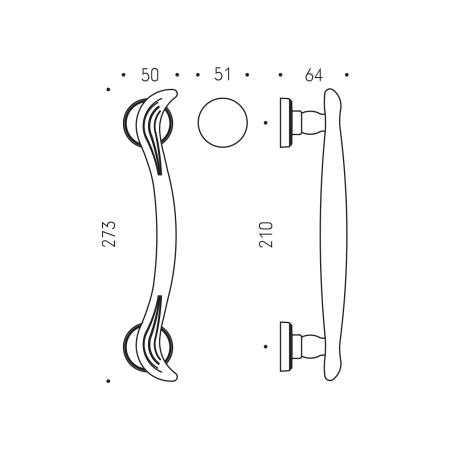 Kvaka MP PIUMA - 273/210 (Antikna bronca)