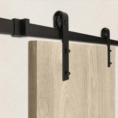 Klizni sustav MP VINTAGE 2 s amortizerom i šinom od 2 m (BS - crna mat)