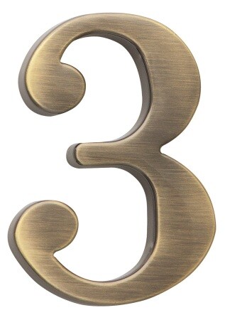 Kućni brojevi COBRA - 10 cm (OFS)