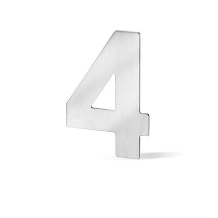 Fasadni brojevi ACT - 12 cm (NEHRĐAJUĆI ČELIK)