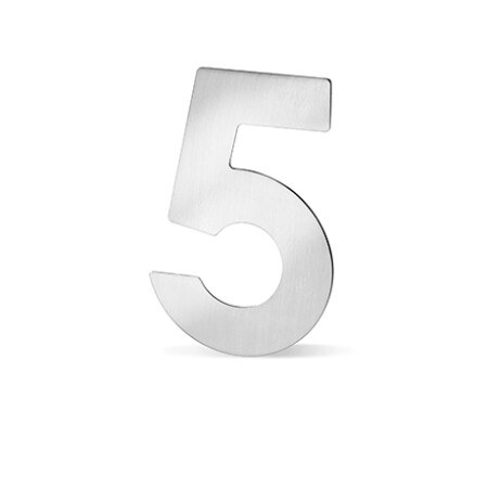 Fasadni brojevi ACT - 12 cm (NEHRĐAJUĆI ČELIK)