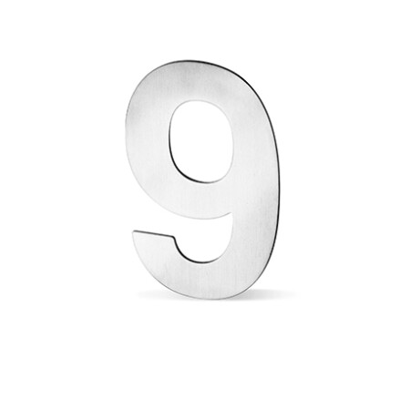 Fasadni brojevi ACT - 12 cm (NEHRĐAJUĆI ČELIK)