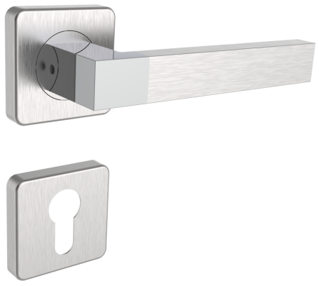 Okov za vrata ROSTEX TORINO/H (MAT INOX)