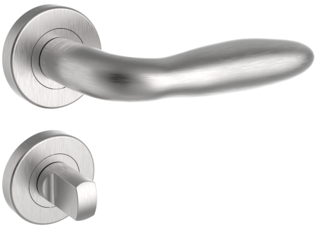 ROSTEX BOLZANO predmetni okovi sa klinovima (MAT INOX)