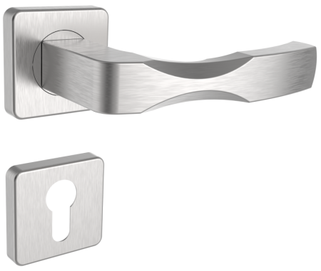 Okov za vrata ROSTEX MANDELO/H (MAT INOX)