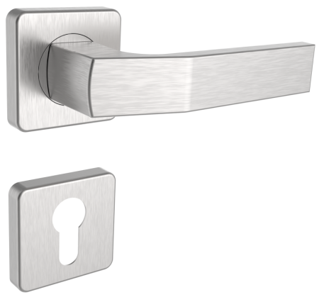 Okov za vrata ROSTEX TREVISO/H (MAT INOX)
