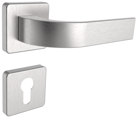 Okov za vrata ROSTEX FONDI/H (MAT INOX)