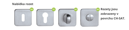 Okov za vrata TWIN INNER P 660 HR (CM)