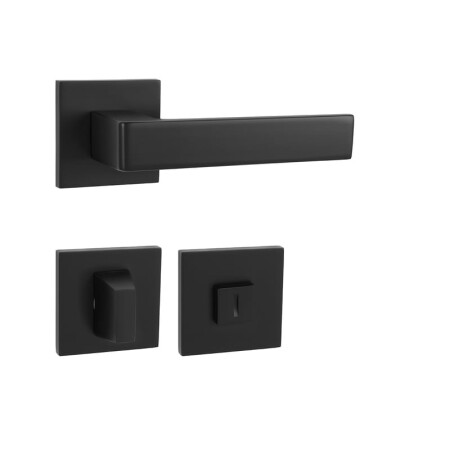 Okov za vrata MP HIT HR SQ6 (BS - crni mat)