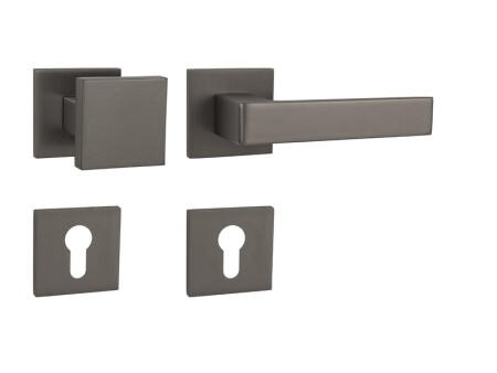 Okov za vrata MP HIT HR SQ6 (T - Titanium)