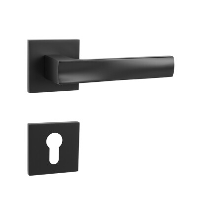 Okov za vrata MP Holly HR SQ6 (NP - BS - mat crna)