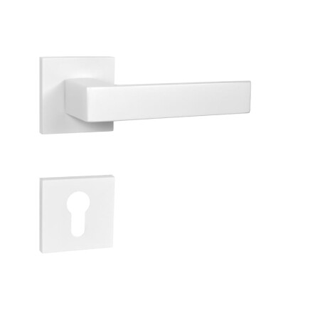 Okov za vrata MP HIT HR SQ6 (WS - bijeli mat)