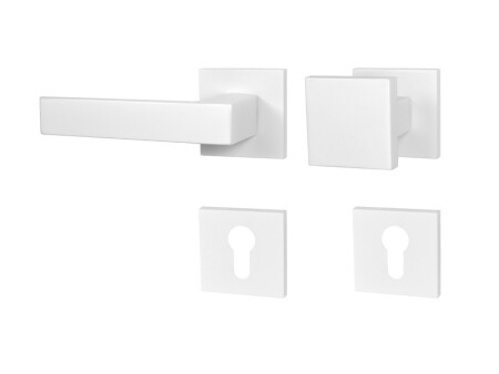 Okov za vrata MP HIT HR SQ6 (WS - bijeli mat)