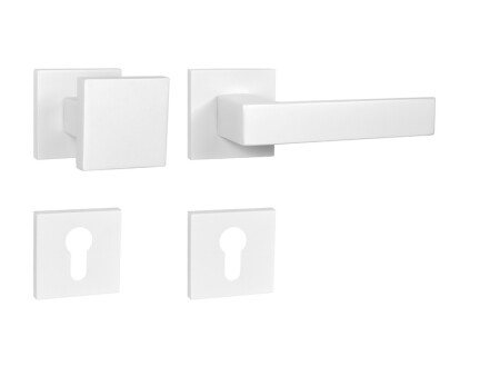 Okov za vrata MP HIT HR SQ6 (WS - bijeli mat)