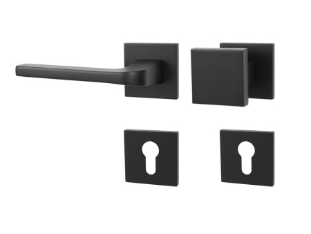 Okov za vrata MP - VIVA - HR SQ6 (BS - mat crna)