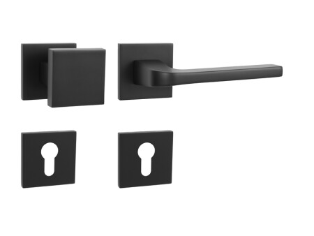 Okov za vrata MP - VIVA - HR SQ6 (BS - mat crna)