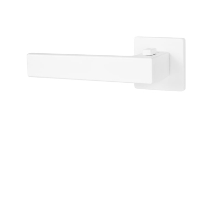 Okov za vrata MP - TI - SQUARE - HR 4275Q 7S sa zaključavanjem, 38-45 mm (WS - Bijela mat)