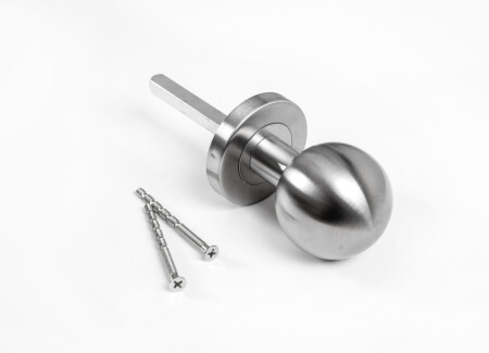 ROSTEX ručka s okruglom rozetom (mat nehrđajući čelik)