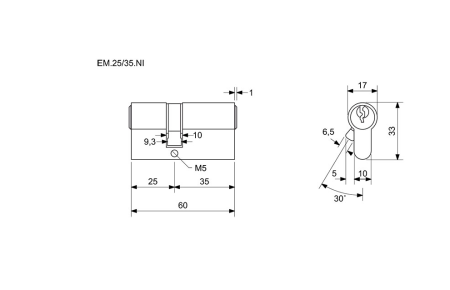 Euro Minus građevinski umetak RICHTER EM.25/35.NI