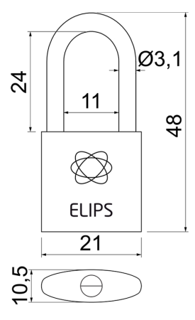 Lokot RICHTER RV.ELIPS.20.PL.SU1