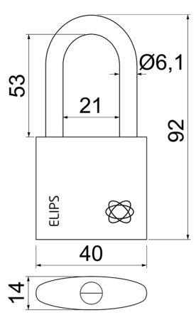 Lokot RICHTER RV.ELIPS.40.PL.SU1 (mjed)