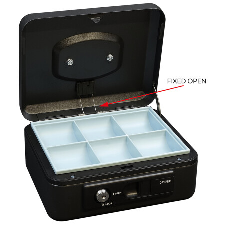 Čelična kasa s polugom RICHTER LC.200 (mat crna)