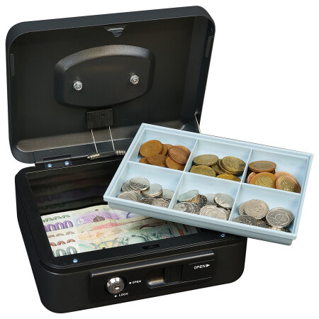 Čelična kasa s polugom RICHTER LC.200 (mat crna)