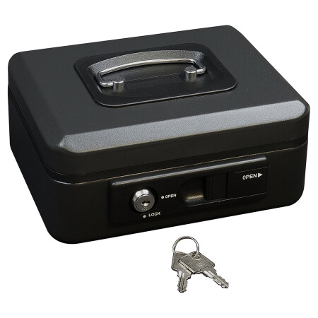 Čelična kasa s polugom RICHTER LC.200 (mat crna)