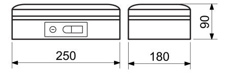 Čelična kasa s polugom RICHTER LC.250 (mat crna)