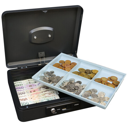 Čelična kasa s polugom RICHTER LC.300 (mat crna)